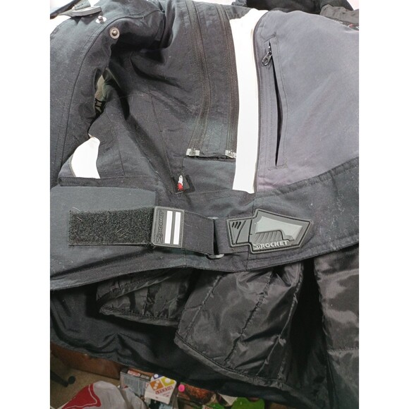 Joe Rocket Men’s Motorcycle Jacket – Grey/Black Ballistic Armored – Size XXL – R - Picture 14 of 15